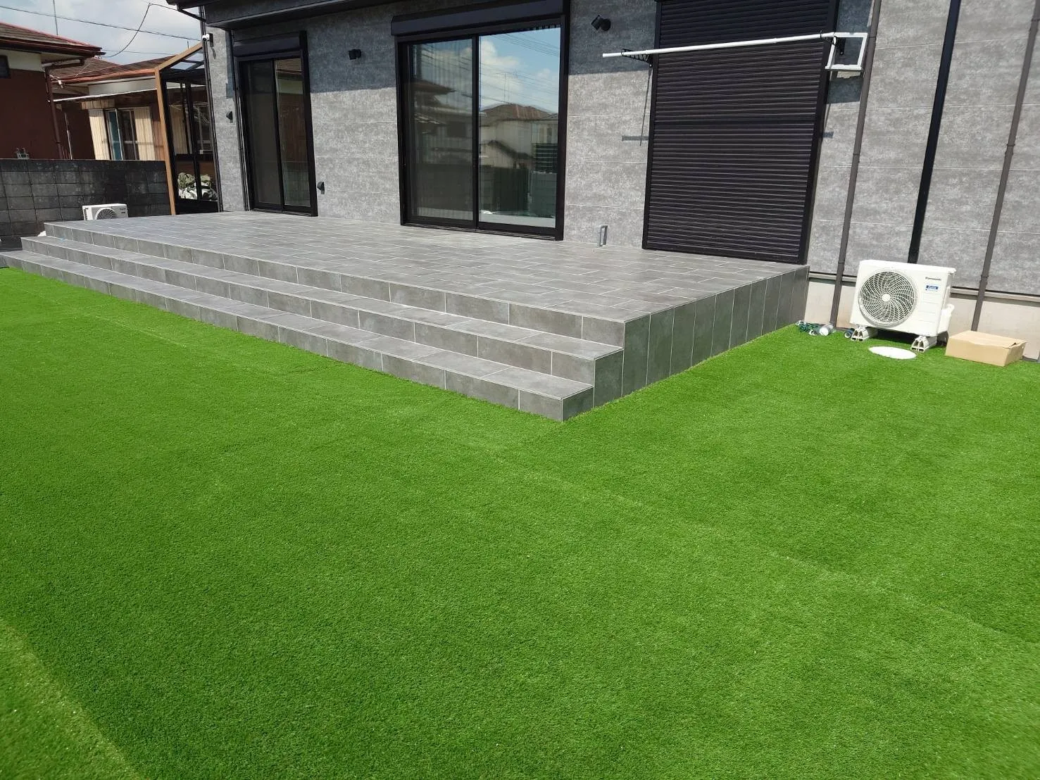 富里市　I様邸　新築に伴うお庭工事