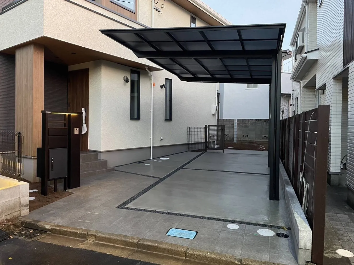 市川市　新築外構工事