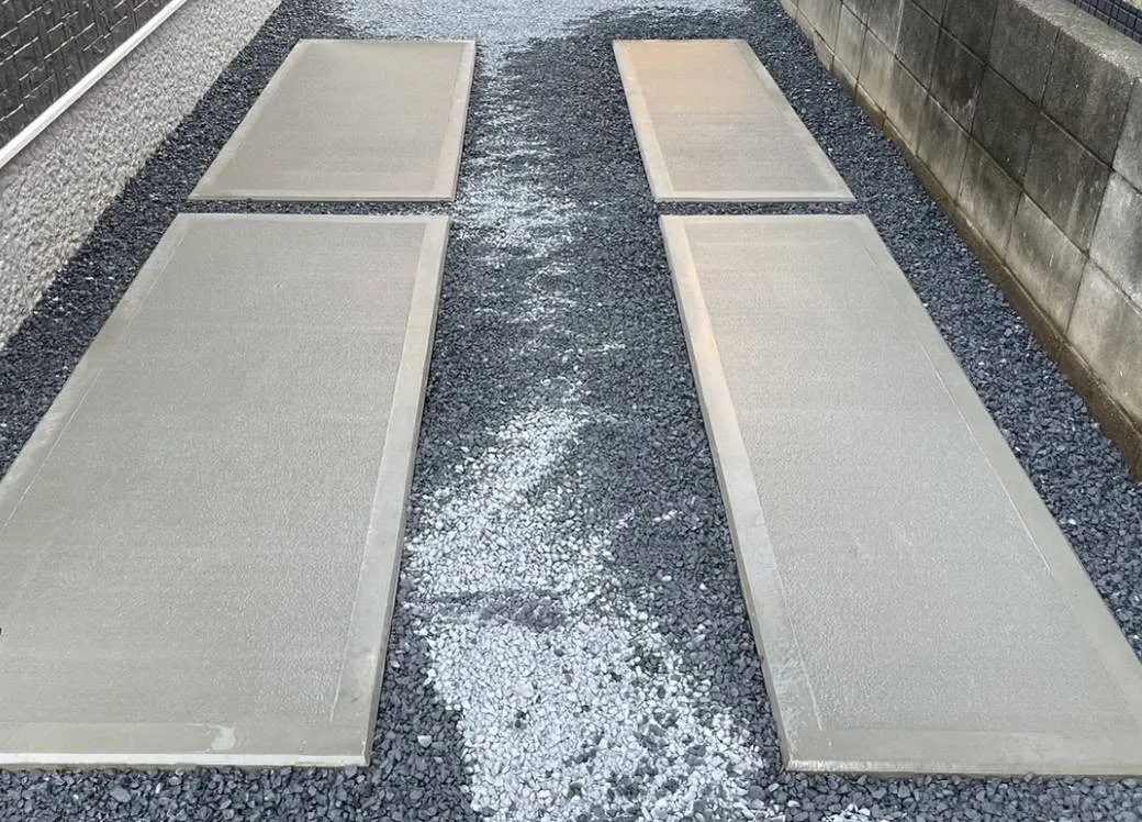 船橋市　O様邸　車庫作成