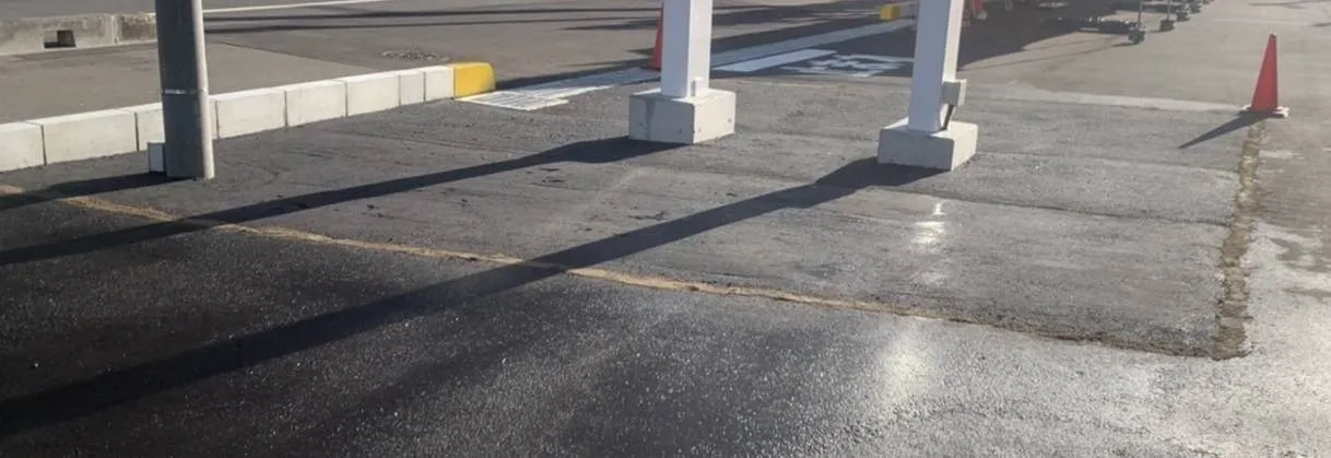 茨城県坂東市　N社　アスファルト舗装工事