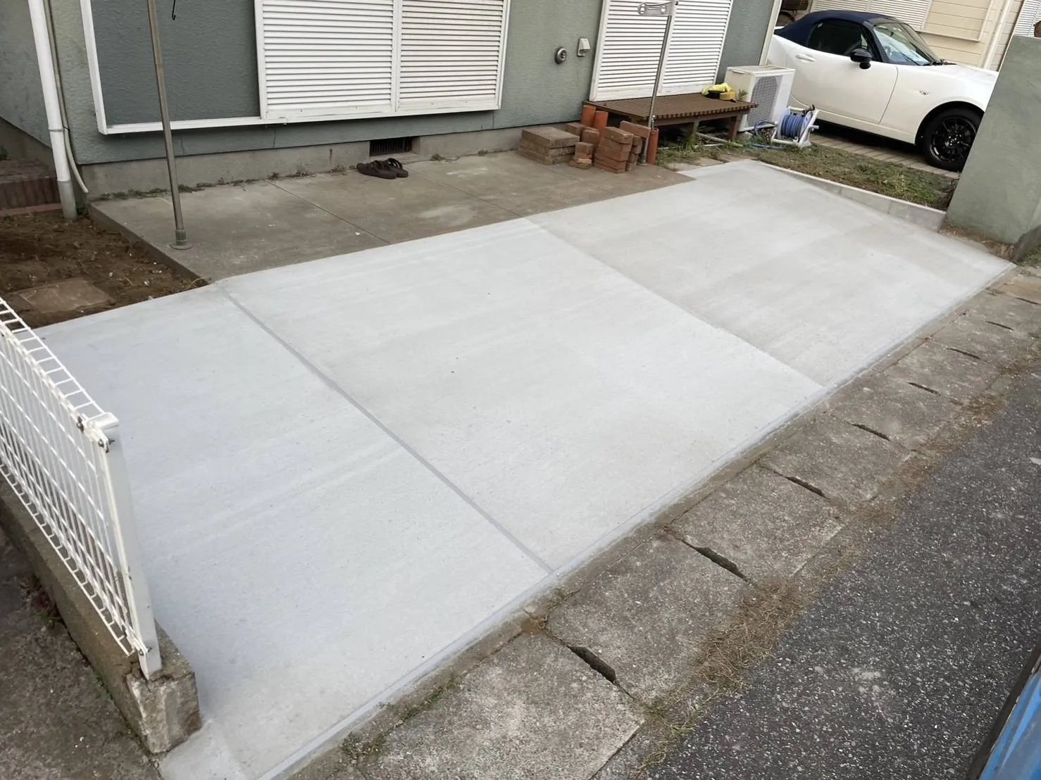 千葉市　H様邸　車庫拡張工事