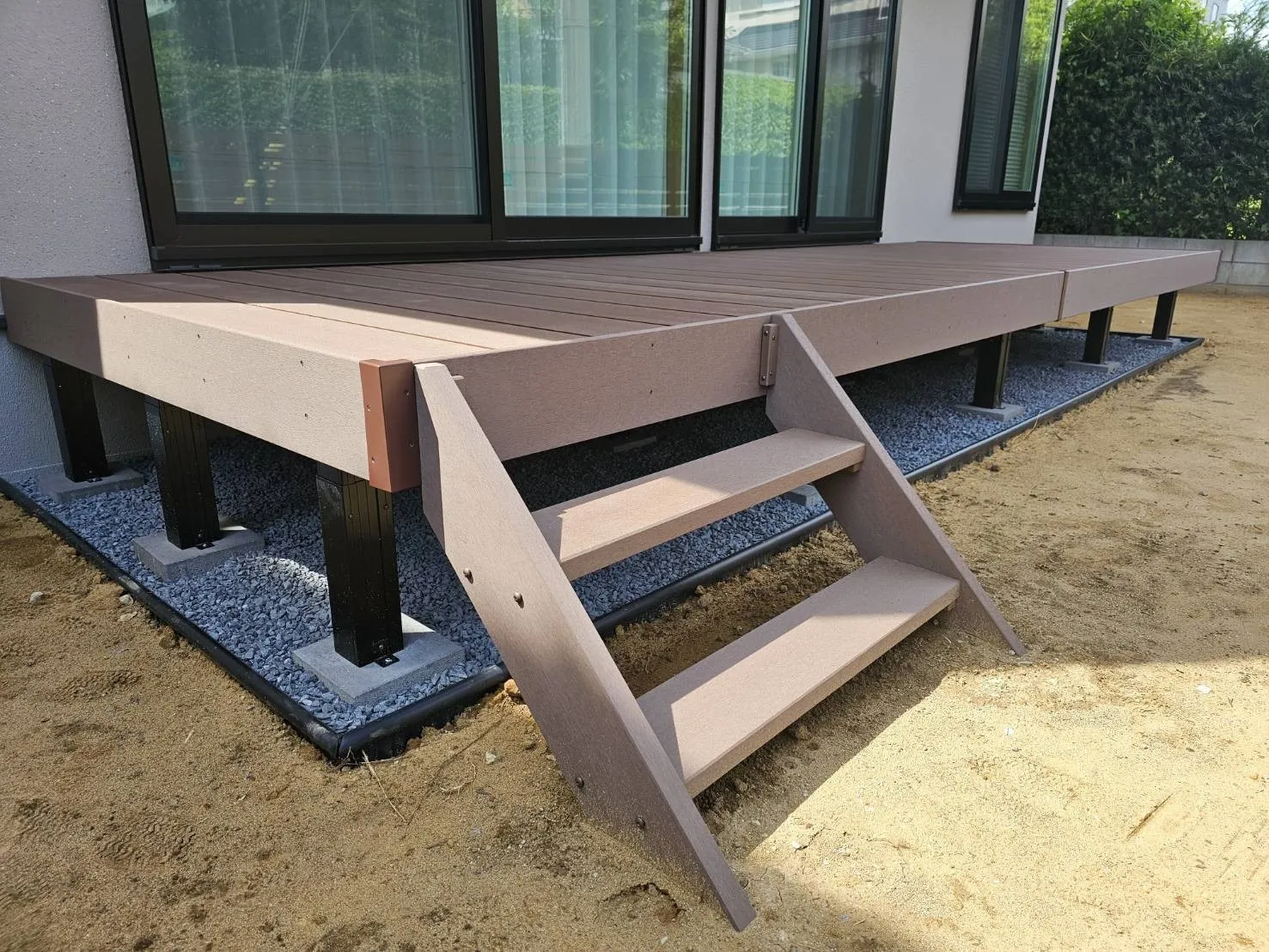 ウッドデッキ　エクステリア・外構工事