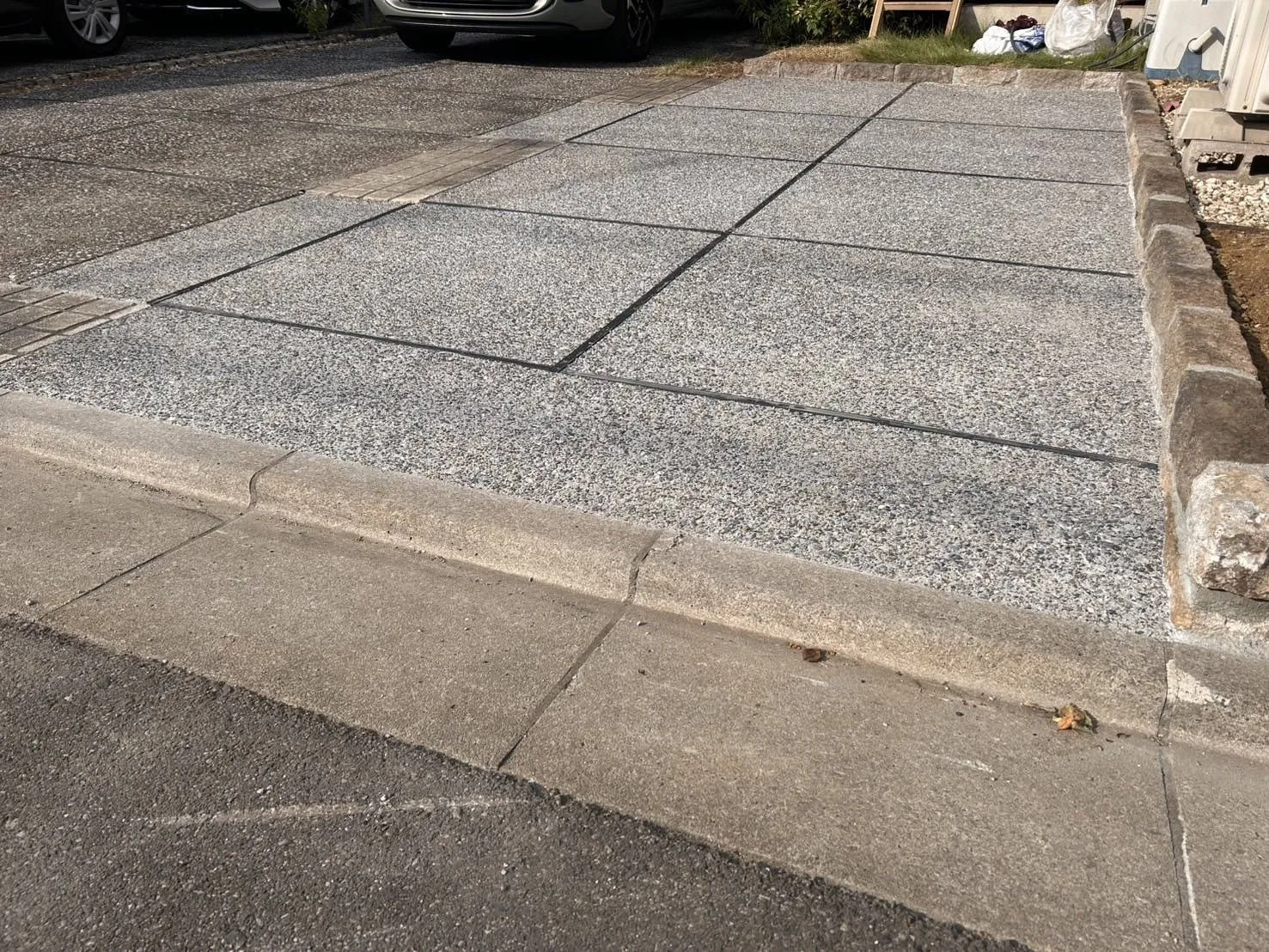 千葉市 S様邸 コンクリート洗いだし